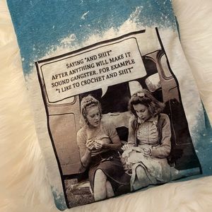 NWT Size Large Crochet T-shirt